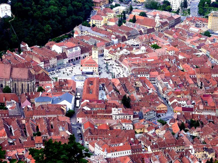 1-Day Guided Tour: Bucharest-Peles, Dracula Castle & Brasov - Brasov, the day’s best walking stop
