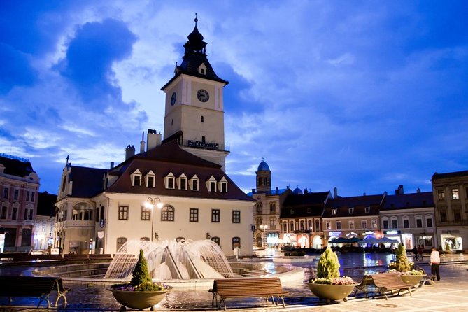 2 Days Private Tour in Transylvania from Bucharest - 4 Medieval Cities - Brasov’s old center and mountain setting