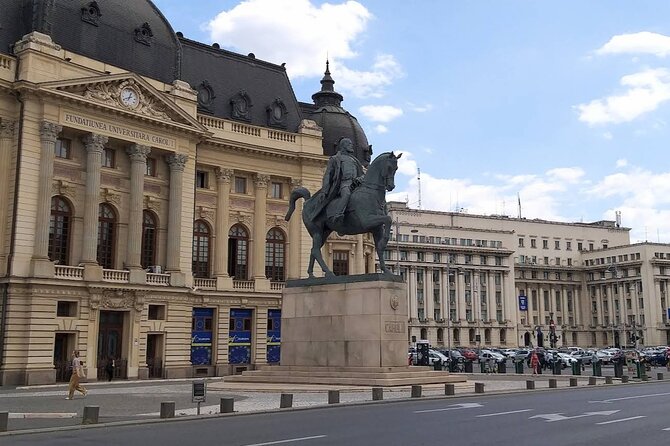 3h Bucharest Private Walking Tour - only your group - Palatul CEC and Bucharest’s grand façades