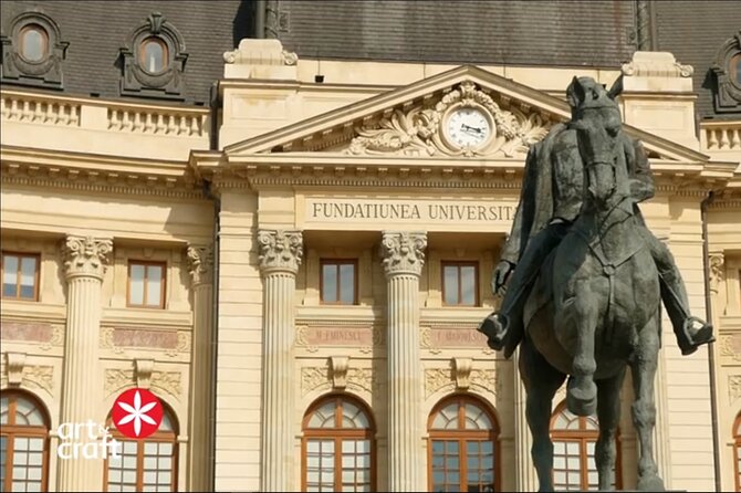 4h Bucharest City Tour - Group Trip Maximum 5 Persons - The Taste of Bucharest - Old Town, from Hanul Lui Manuc to modern cafes