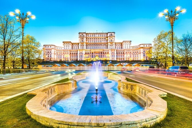 4h Bucharest Panoramic Tour by Car with stops - Palace of Parliament and Bucharest’s Communist scale