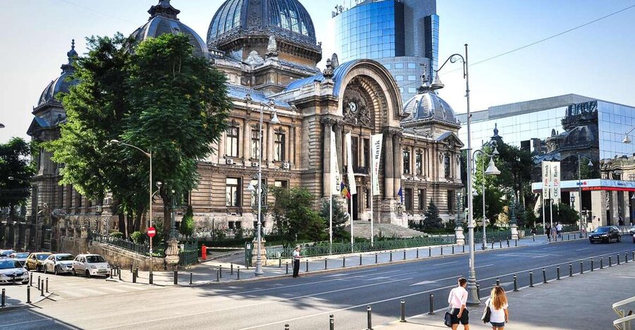 Bucharest: 2-Hour City Highlights Bike Tour - The Old Court, Manuc’s Inn and Stavropoleos Church