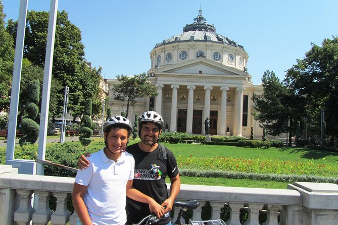 Bucharest by bike - Revolution Square and the end of Communist rule