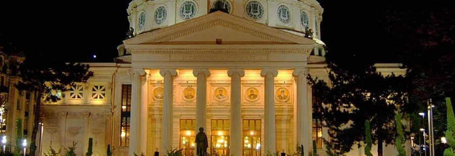 Bucharest city tour by car - Revolution Square and the end of an era