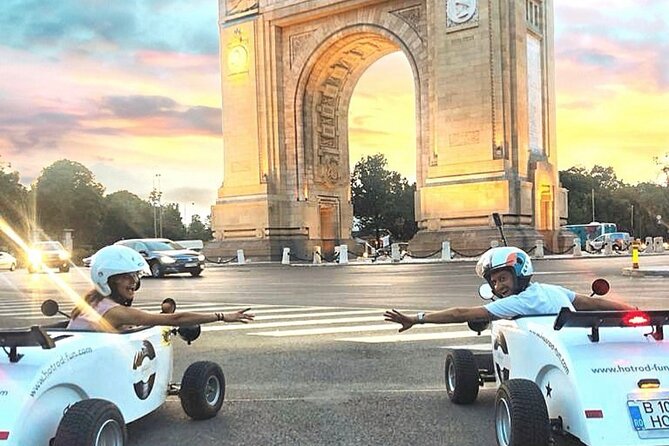 Bucharest: CityTour in one of a kind mini hot rod - At a glance