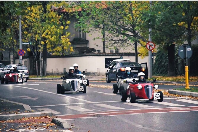 Bucharest: CityTour in one of a kind mini hot rod - What happens at Calea Floreasca 246B