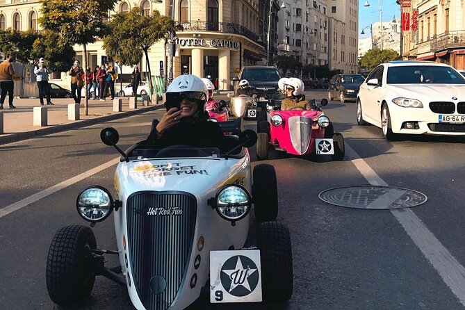 Bucharest: CityTour in one of a kind mini hot rod - One hour through Bucharest streets and back lanes