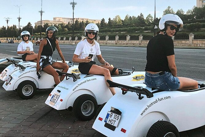 Bucharest: CityTour in one of a kind mini hot rod - The guide makes the difference in traffic