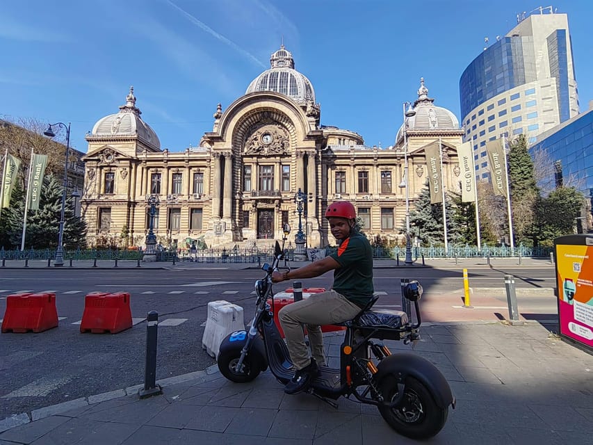Bucharest electric city tour by Smart Balance #green - Old Town and the National Museum of Romanian History