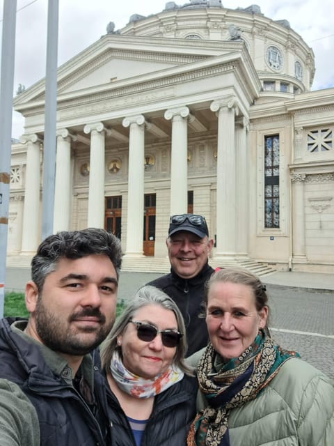 Bucharest: Guided Walking Tour with Romanian Snack - Carol I and the Romanian Athenaeum