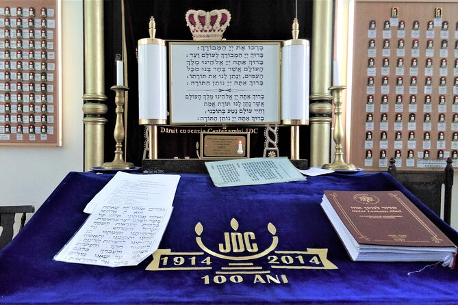 Bucharest Jewish Heritage Private Walking Tour - The Great Synagogue offers a closer look at worship and survival