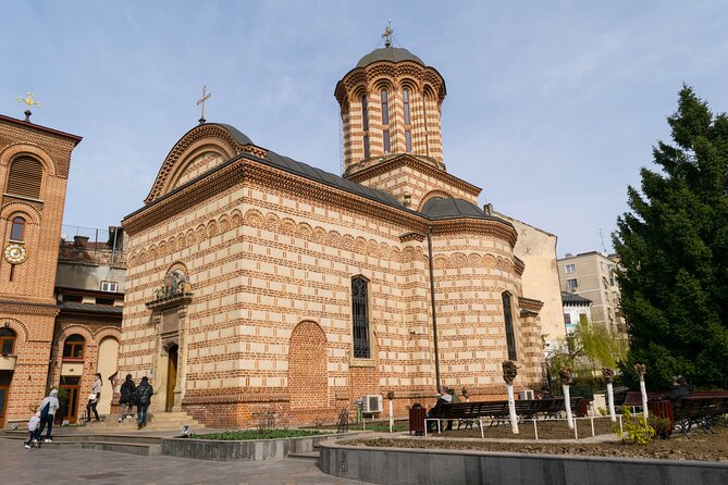 Bucharest Old Town Treasure Hunt: Walking Tour & Game - Stavropoleos Monastery, a quieter stop