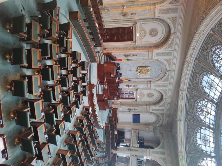 Bucharest: Parliament Senate Entry Tickets and Guided Tour - The Senate Plenary Hall