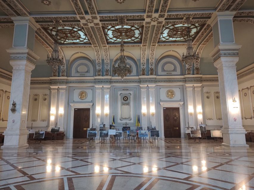 Bucharest: Parliament Senate Entry Tickets and Guided Tour - Conference rooms and the building’s political theater