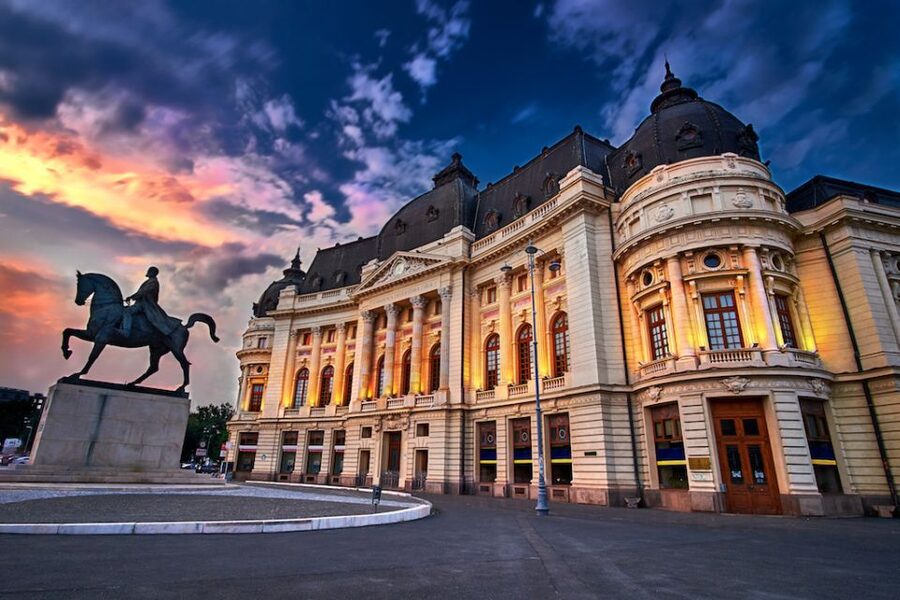 Bucharest & Surroundings: Half Day Tour - Constitution Square and the city’s grand scale