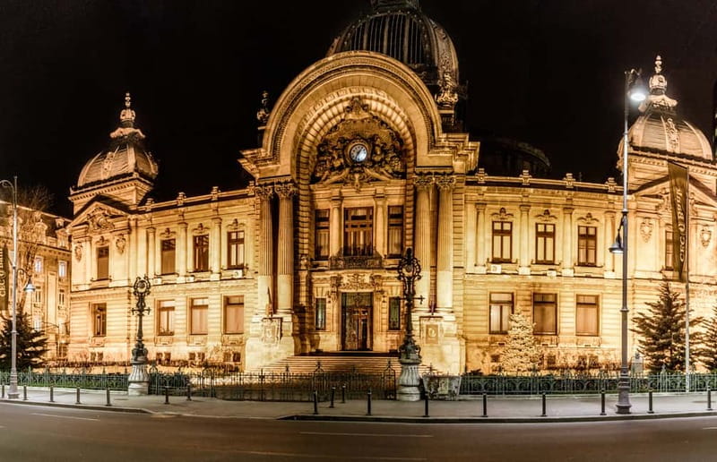Bucharest: The Italian emigration in Romania - The Palace of Justice and the first look at central Bucharest