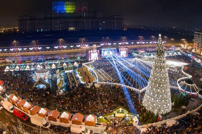 Bucharest: Tour of Christmas traditions & decorations - Start near the Romanian Athenaeum at 4:30 pm