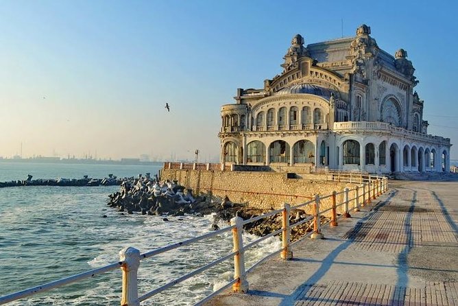 Constanta and the Black Sea Coast - Private Tour from Bucharest - Carol I Mosque and the 140-step view