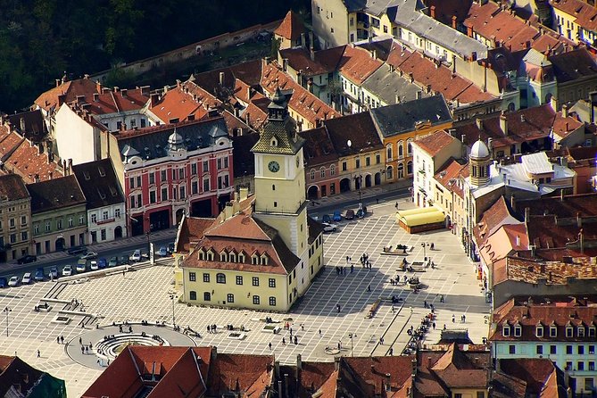 Dracula's Castle, Peles Castle and old town Brasov from Bucharest - Transport, meeting point, and group size