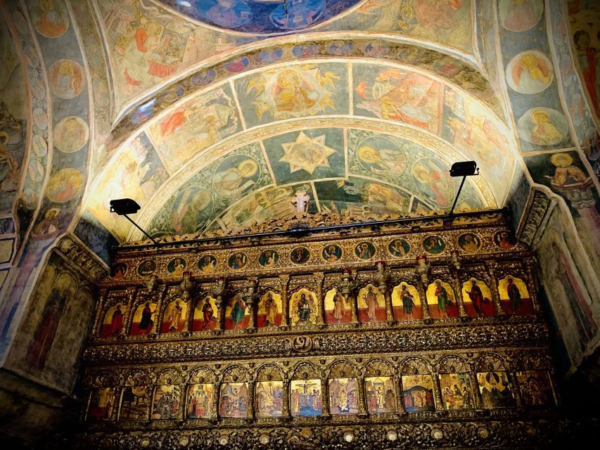 Eastern Orthodox Church Art in Bucharest - The final church: confirm Saint Demetrios or Saint Cyprian