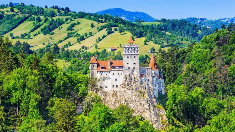 From Bucharest: Dracula's castle, Peles Castle and Brasov - Bran Castle and the Dracula story