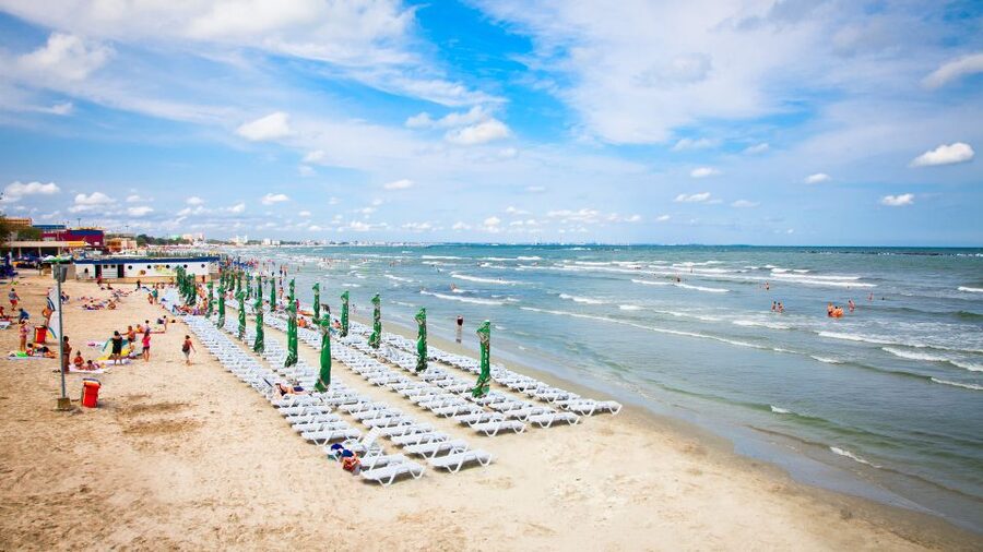 From Bucharest: Full-Day History, Sun & Fun at the Black Sea - The Casino and the restored Black Sea promenade
