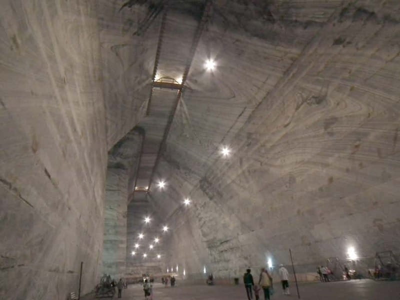 From Bucharest: Slănic Prahova Salt Mine Ticket and Transfer - The Bucharest meeting point and road south