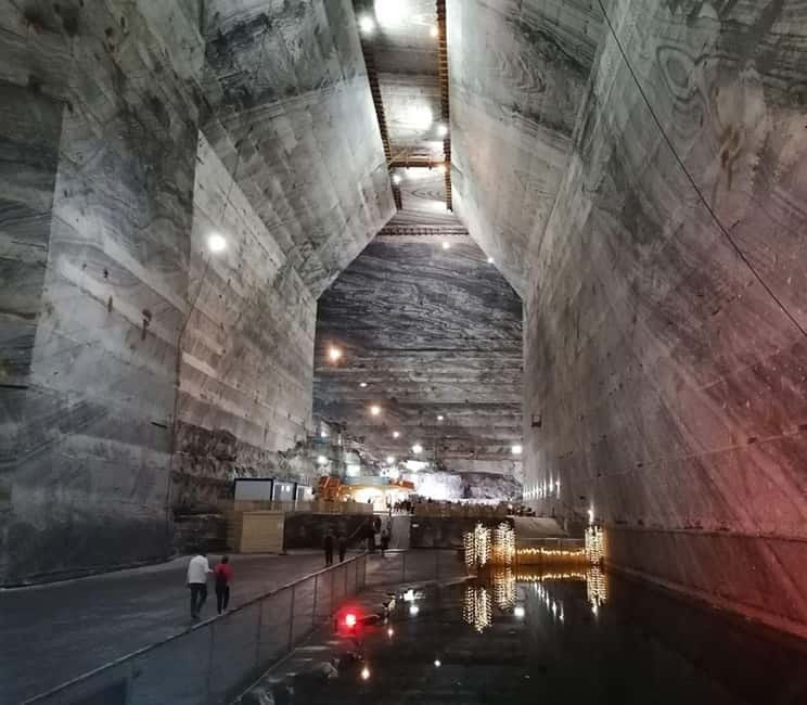 From Bucharest: Slănic Prahova Salt Mine Ticket and Transfer - Exploring the 55-metre chambers
