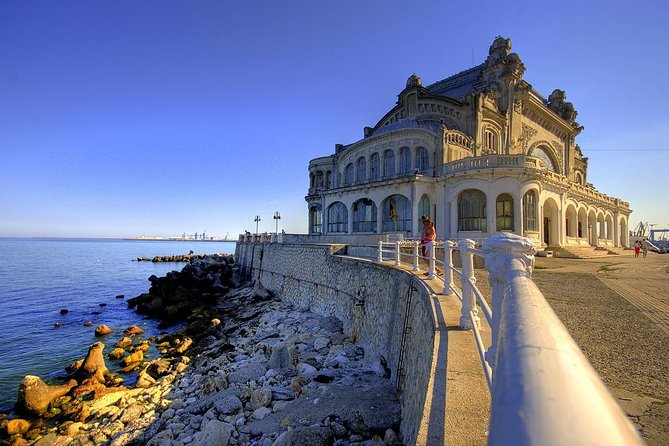 Full-Day Tour to the Black Sea, Constanta and Balchik from Bucharest - Constanta Casino and the pier: strong views, limited access