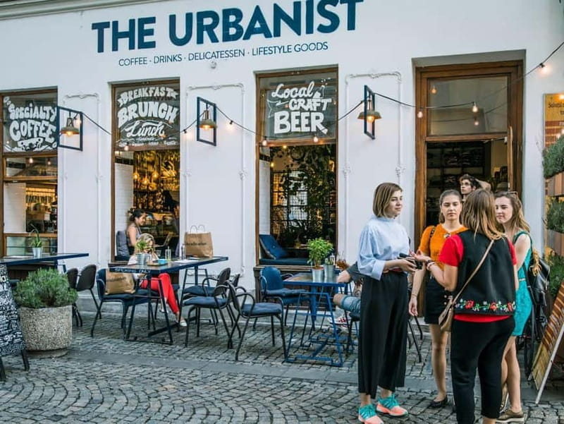 Hidden Bucharest: Discover Secrets of the Old Town - A small alley with a Romanian Lady Liberty