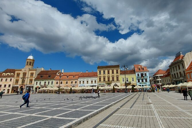Peles Castle, Dracula Castle and Brasov old town - private tour from Bucharest - Two Hours Walking Through Brasov