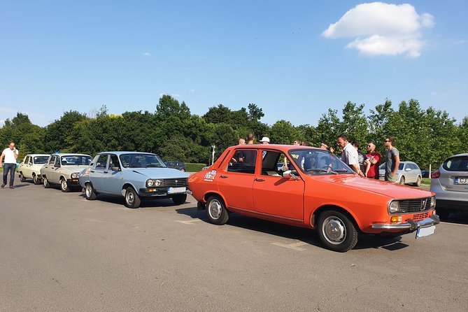 Private -RedPatrol Tour of Bucharest with a Romanian Vintage Car - Casa Radio and the unfinished face of power