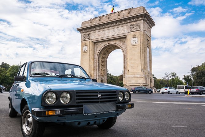 Private -RedPatrol Tour of Bucharest with a Romanian Vintage Car - The Palace of Parliament needs scale, not just a photograph