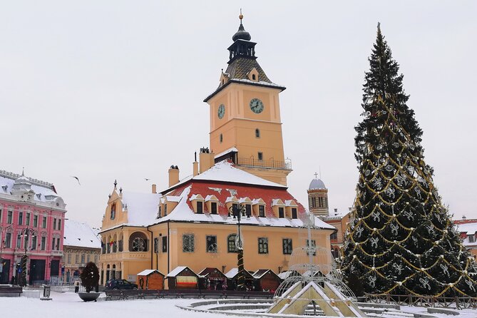 Private tour: Medieval cities of Transylvania, 2 Days from Bucharest - Brasov reveals the Saxon city center