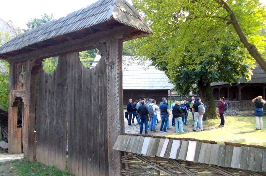 Traditions in Bucharest: Village Museum and Wine Tasting - Handmade blouses, painted eggs, and Romanian souvenirs