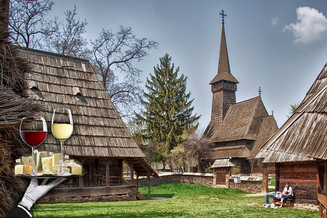 Traditions in Bucharest: Village Museum and Wine Tasting Tour - A half-hour among Romanian crafts