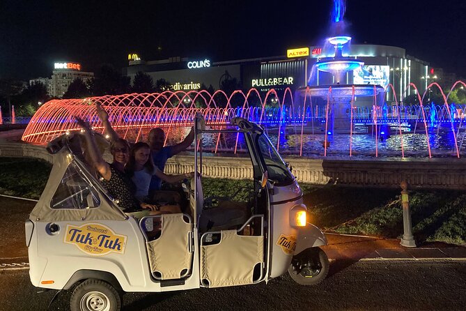 Tuk Tuk Bucharest Private Tour - Unique Experience. - Old medical history and University Square