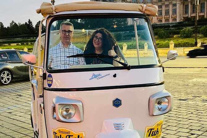 Tuk Tuk Bucharest Private Tour - Unique Experience. - Ateneul Roman and Revolution Square