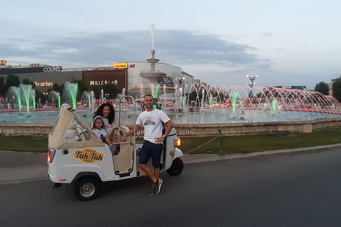 Tuk Tuk Bucharest Private Tour - Unique Experience. - Triumph Arch and the Dorobanți villas
