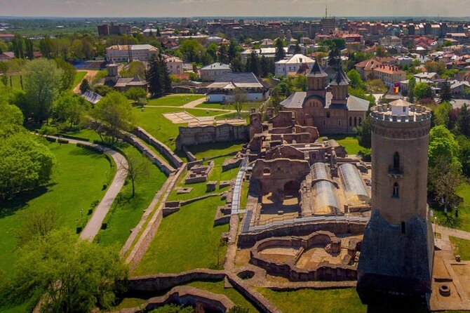 Vlad the Impaler Royal Court from Târgoviște, Peleș Castle and Dracula grave - Târgoviște and Chindiei Tower: Vlad’s medieval court